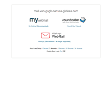 Tablet Screenshot of mail.van-gogh-canvas-giclees.com
